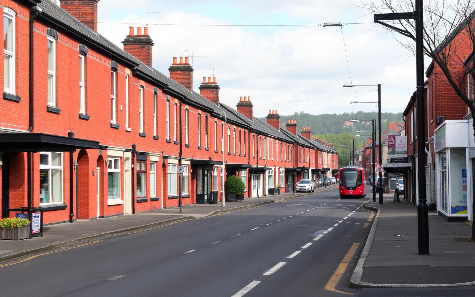 Heating engineers covering Stretford — local streets and housing in Stretford, Greater Manchester